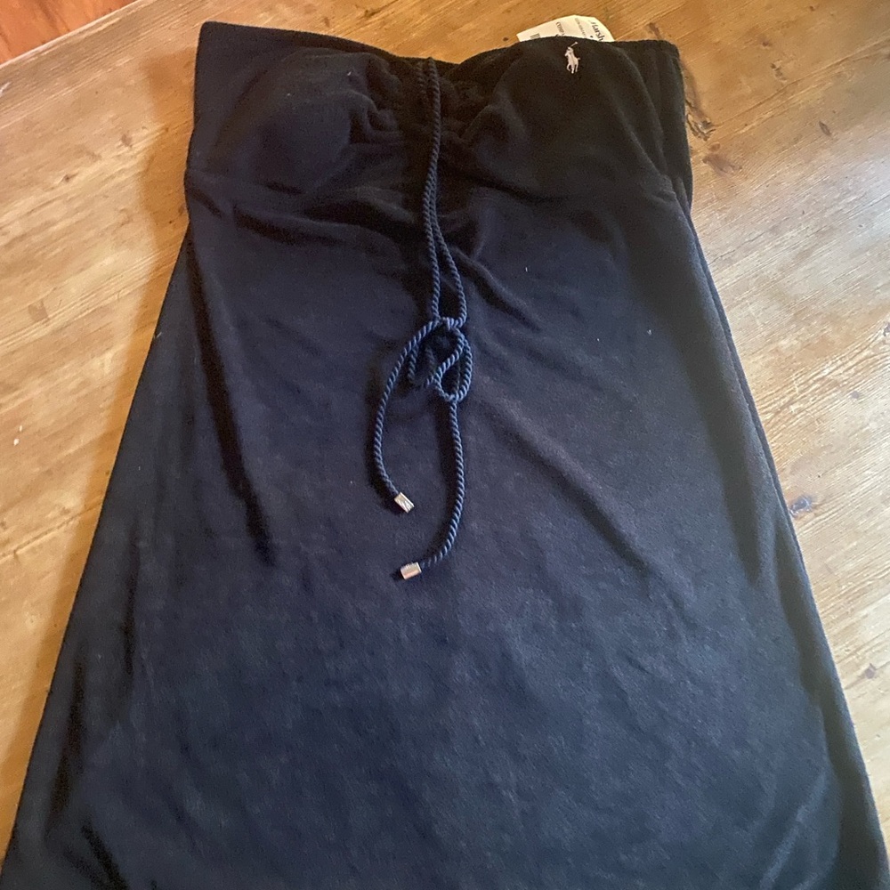 Ralph Lauren black cover up size large